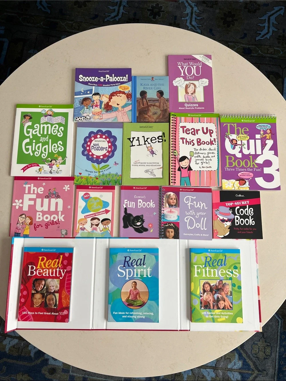 📕Lot of 14 American Girl Library Book Lot Activity & Advice Bundle — Like New